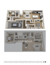 Townhome End - Front Load Single Car Garage (Unfinished Basement)